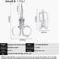 S/M/L Folding Scissors Pocket Travel Small Crafts Sharp Blade Mini Thread Tailor Scissors Utility Knife For Paper Work