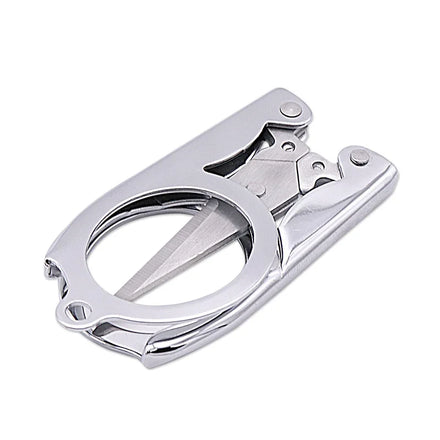 S/M/L Folding Scissors Pocket Travel Small Crafts Sharp Blade Mini Thread Tailor Scissors Utility Knife For Paper Work