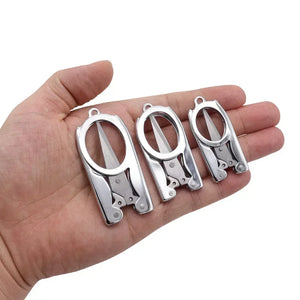 S/M/L Folding Scissors Pocket Travel Small Crafts Sharp Blade Mini Thread Tailor Scissors Utility Knife For Paper Work