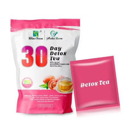 Peach Slim Tea with Lemon Grass - 90g | 28-Day Weight Loss Detox | Natural Fat Burn Support