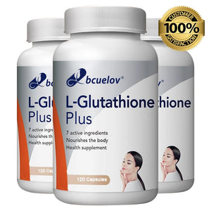 L-Glutathione Whitening Supplement - Natural Antioxidant, Supports Healthy Skin and Immunity, Promotes Liver and Brain Function in Pakistan