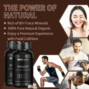 HABUMAMA 100% High Purity Shilajit Mineral Supplements Natural Organic Shilajit Erection Pill Improve Performance and Libido in Pakistan