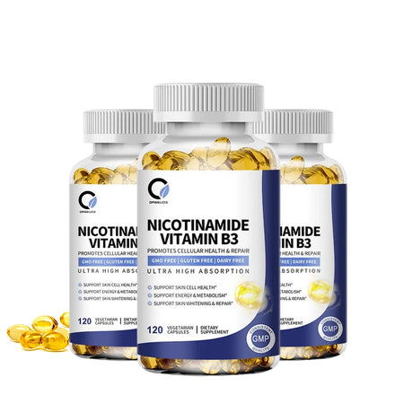 Nicotinamide Resveratrol 500MG, Whitening Skin & Anti-aging NAD Supplement, COQ10 50mg for Heart Health Antioxidant For Adults in Pakistan