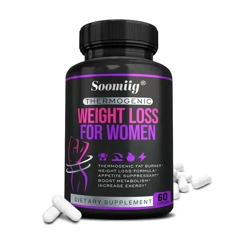 Thermogenic Fat Burner - Natural Appetite Suppressant, Weight Management, Immunity, Metabolism, Helps Mental Clarity and Focus