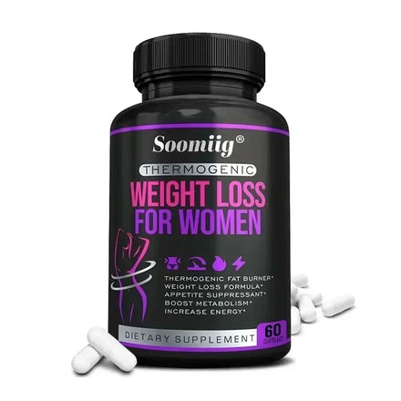 Thermogenic Fat Burner - Natural Appetite Suppressant, Weight Management, Immunity, Metabolism, Helps Mental Clarity and Focus