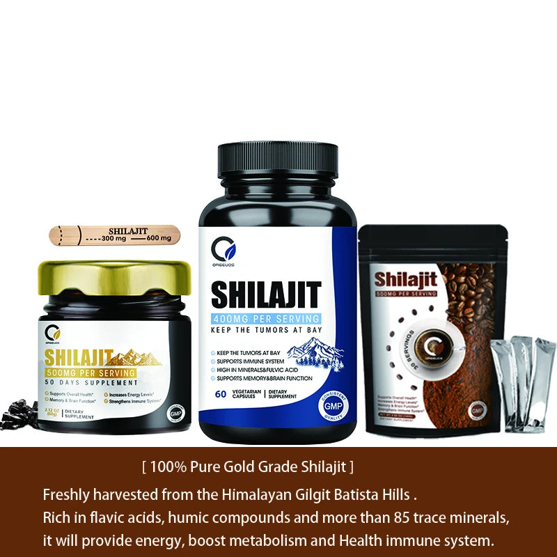 Golden Shilajit Supplement with Fulvic Acid a in Pakistan