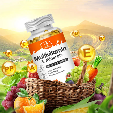 Multi-Vitamin & Minerals Capsule Supplements Support Immune System Relieve Anxiety  Healthy Hair&Skin&Nails for Women in Pakistan