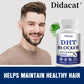 Saw Palmetto Biotin Capsules DHT Blocker - for Hair, Nails and Skin Health, Hair Growth Supplement Non-GMO
