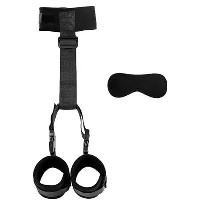 Behind Back Hand Cuffs Slave Collar BDSM Bondage Restraints Mouth Gag Harness Adult Bondage Kits Sex Games Erotic Toys For Coupl