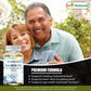 Salmon Oil Supplement - Contains Omega-3, EPA, DHA and Vitamin D for Brain and Heart Health