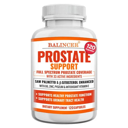 Saw Palmetto Prostate Support Supplement - Supports Prostate Health, Urinary Tract and Urinary Health, Reduces Urinary Frequency