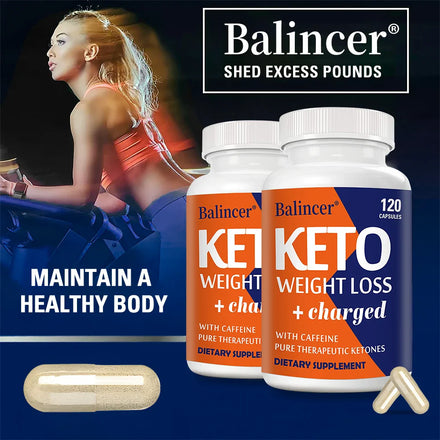 Keto Diet Capsules - Fat Burning, Appetite Suppressant, Detoxification, Antioxidant, Thin Belly Weight Loss Dietary Supplement