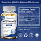 NATURE'S LIVE Nicotinamide Resveratrol 500MG, Anti-aging NAD Supplement 120/240/480 Capsules