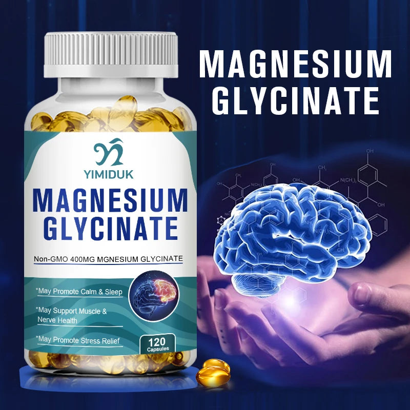 Magnesium Glycinate Capsules 400mg High Absor in Pakistan