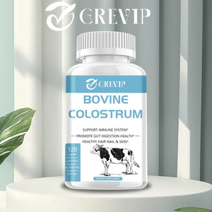 Bovine Colostrum Supplement - Digestive Support, Promotes Alopecia Growth, Skin and Nail Health