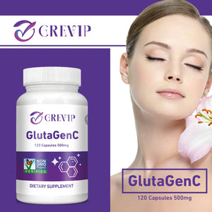 GlutaGen C Whitening Supplement - Antioxidant, Increase Skin Moisture, Brighten Skin in Pakistan