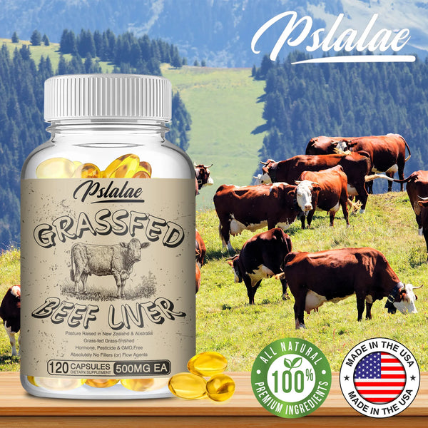 Grass Fed Beef Liver Capsules To Support Energy Production, Digestion, Immunity and General Health Health Supplement in Pakistan in Pakistan