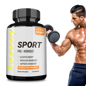 Sport Pre Workout Supplement - Improve Muscle Strength, Boost Energy Levels, Relieve Fatigue, and Maintain Health