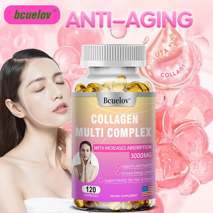 Collagen Complex - Enhances Absorption, Anti-aging, Whitens Skin, Supplements Antioxidants in Pakistan