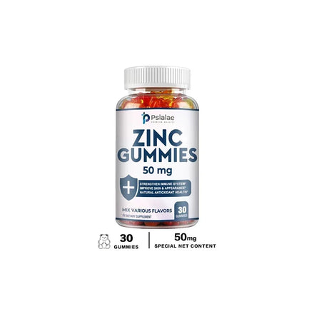 Zinc Gummies - Supports Healthy Skin and Immune System, Boosts Vitality
