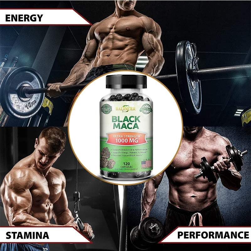 Balincer Men's Testosterone Supplement - Enhances Male Potency, Stamina & Strength, Increases Sex Drive & Muscle Mass