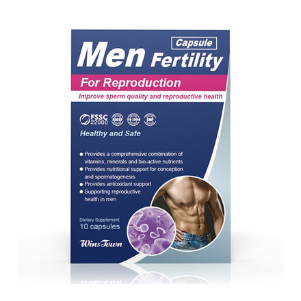 10 pills Men Fertility Capsule For Reproduction lmprove sperm quality and reproductive health health foods