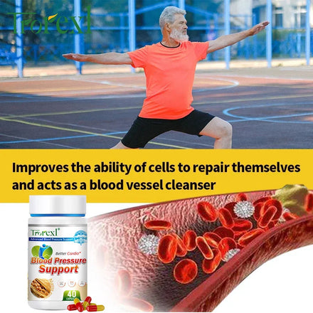 Blood Pressure Support, Blood Vessel Clean, Natto Capsule, Lower Blood Pressure, Cardiovascular Health, Hypertension Relief