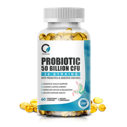 Digestive Enzymes and Probiotic Supplement +100% Pure Matcha Support Weight Loss, Boost Digestion & Metabolism, Slimming Product