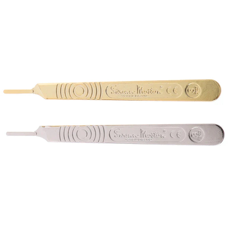 Scalpel Handle Fits Blade Stainless Steel Surgical Hilt / Plastic Surgical Hilt Engraving Hand Tools Surgical Blade