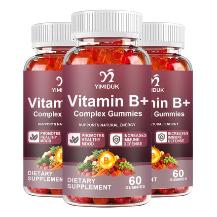 Vitamin B Complex Gummies with Methyl Folate, Choline & Inositol, Vitamin C +B12, Multivitamin Supplement in Pakistan