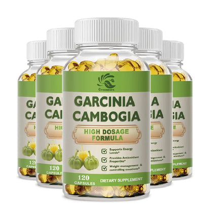 Garcinia Cambogia Capsule for Weight Loss Fat Burner Appetite Suppress Enhance Metabolism Supplement