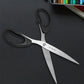 Scissors, Stainless Steel Blades, Soft Grip Handle, Suitable for Households,Offices and Schools, All Purpose