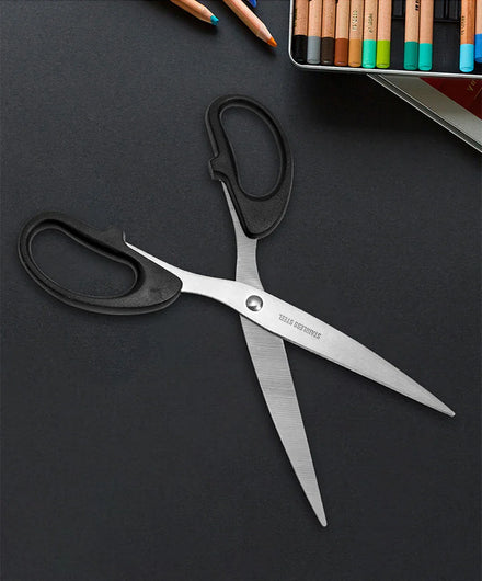 Scissors, Stainless Steel Blades, Soft Grip Handle, Suitable for Households,Offices and Schools, All Purpose
