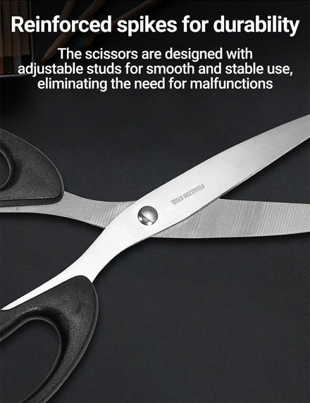 Scissors, Stainless Steel Blades, Soft Grip Handle, Suitable for Households,Offices and Schools, All Purpose
