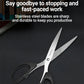 Scissors, Stainless Steel Blades, Soft Grip Handle, Suitable for Households,Offices and Schools, All Purpose