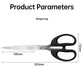 Scissors, Stainless Steel Blades, Soft Grip Handle, Suitable for Households,Offices and Schools, All Purpose
