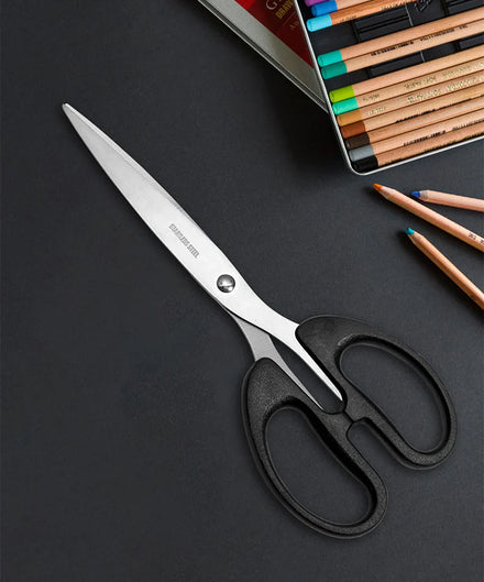 Scissors, Stainless Steel Blades, Soft Grip Handle, Suitable for Households,Offices and Schools, All Purpose