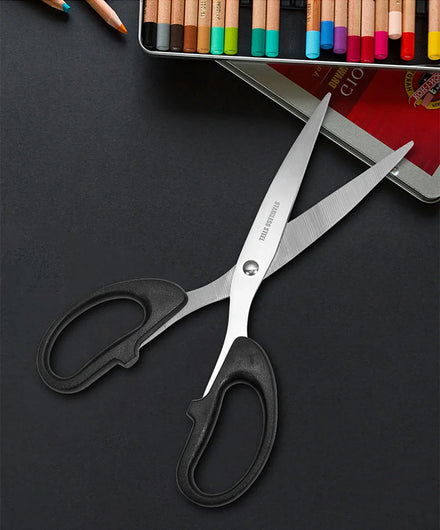 Scissors, Stainless Steel Blades, Soft Grip Handle, Suitable for Households,Offices and Schools, All Purpose