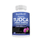 TUDCA + Milk Thistle Supplement - Bile Salts Liver Support, Gallbladder Health, Gut Health, Liver Cleanse Detox & Repair Formula