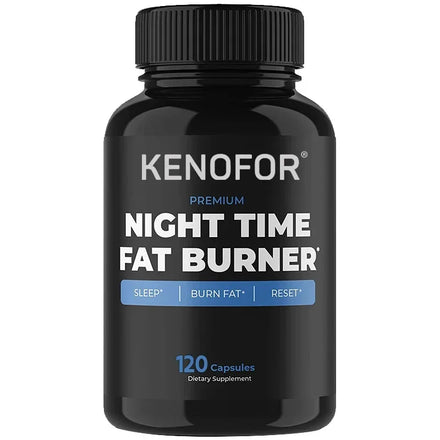 Night Fat Burner - Sleep Supplement, Appetite Suppressant, Energy Supplement - Premium Fat Burning, Muscle Growth, Metabolism