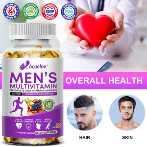 Vitamin Mineral Supplements for Men - Vitamin ABCDEK Magnesium Calcium Zinc Supports Skin Hair Nails Immunity in Pakistan