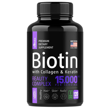 Collagen Supplements - Vitamins To Support Hair Growth, Skin and Nails - Joint and Gut and Immune Health Support