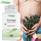 Organic Supplement, Naturethics Paragis Pregnancy Nutrition PCOS Cyst, 120 Capsules, Non-GMO