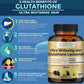 Super Skin Whitening Glutathione Liposomal Capsules - Antioxidant, Powerful Detoxifier, Overall Health, Vitamin C Supplement
