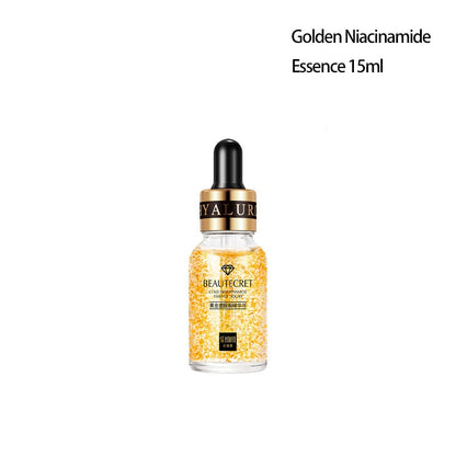 Skincare Product 24K Gold Niacinamide Face Serum Anti Aging Hyaluronic Acid for Face Shrinks Pores Korean Skin Care Products