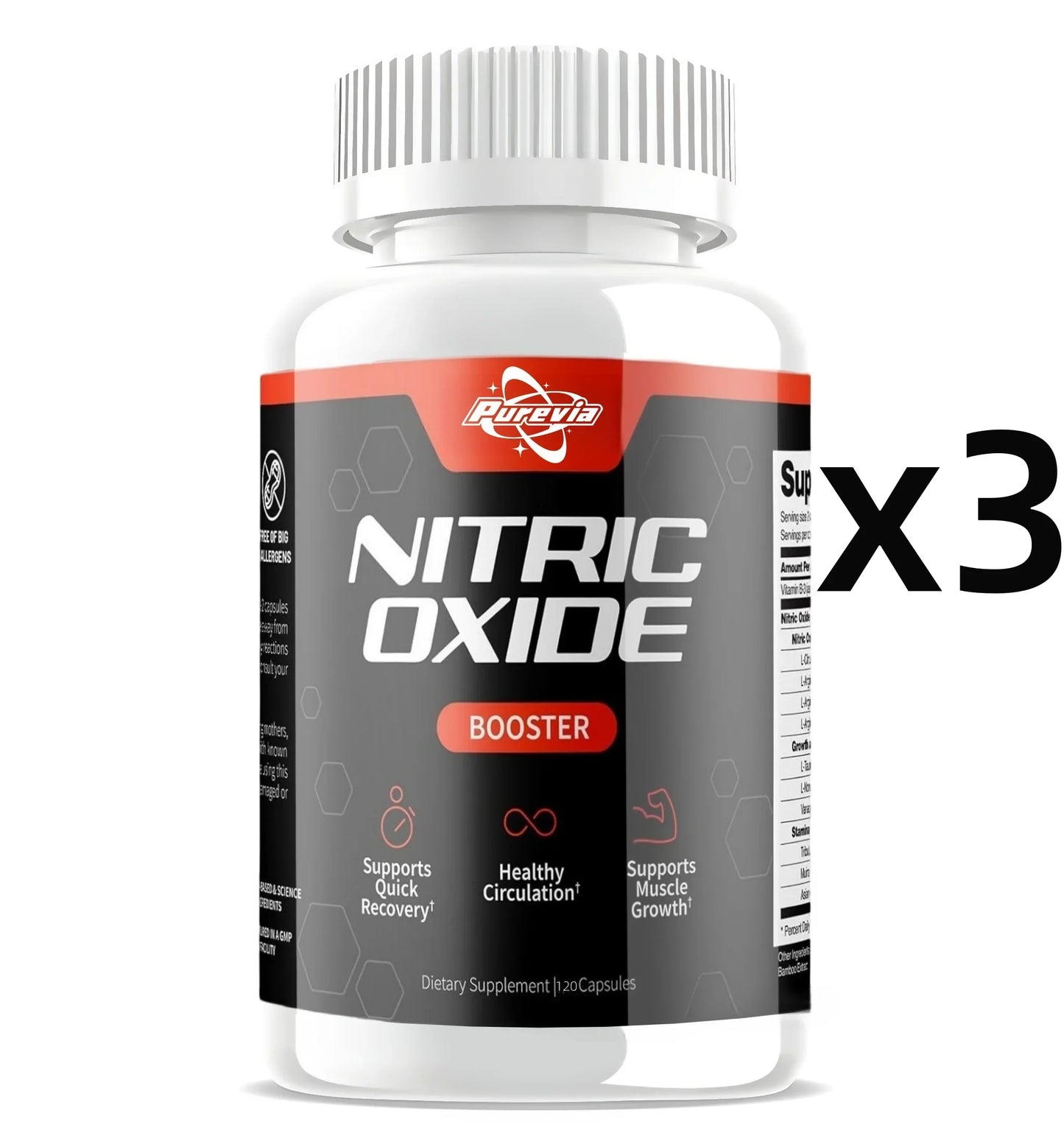 Nitric Oxide Supplements, And A 6-in-1 Plant Nutrient Mixture For Use In The Heart, Circulation, And Immunity