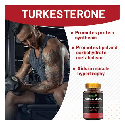 Turkesterone Capsule Mass Gainer Stamina Muscle Masse Nergy Fat Increasing Tablets Man Fat Growth Weight Gain for Men's Health