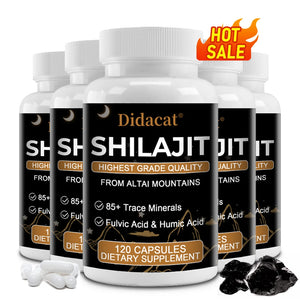 Pure Shilajit 85 + Trace Mineral Supplement – Fulvic and Humic Acid To Boost Immunity, Energy, Metabolism & Overall Body Health in Pakistan