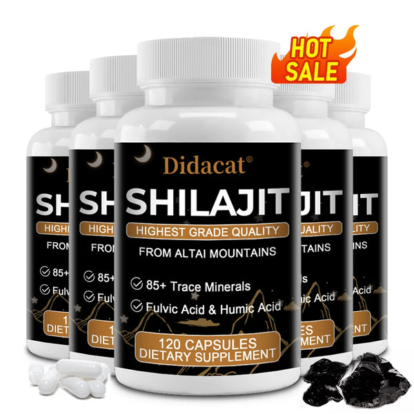 Pure Shilajit 85 + Trace Mineral Supplement – Fulvic and Humic Acid To Boost Immunity, Energy, Metabolism & Overall Body Health in Pakistan in Pakistan