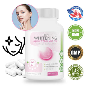 Glutathione Whitening Supplement - Beautiful Skin, Stay Young, Smooth, Antioxidant, Promote Collagen and Albumin Regeneration in Pakistan